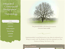 Tablet Screenshot of integrated-cranial-workshop.com